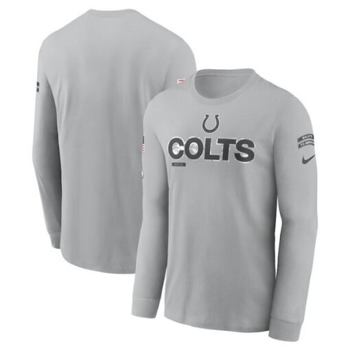 Colts 2024 Salute to Service Long Sleeve T-Shirt