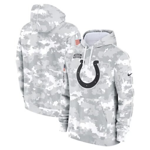 Colts 2024 Salute to Service Club Fleece Pullover Hoodie