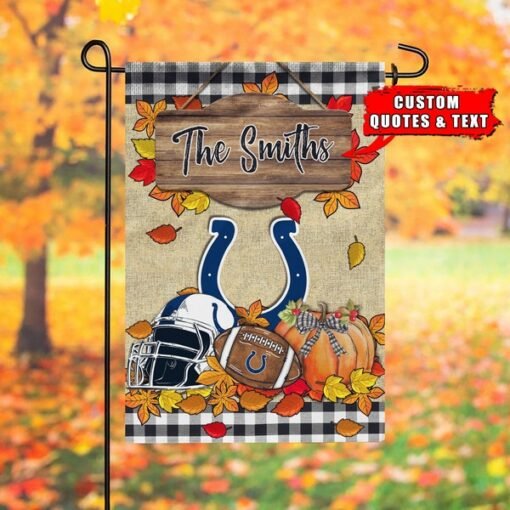 Colts Custom 'Quote' or 'Text' Flag
