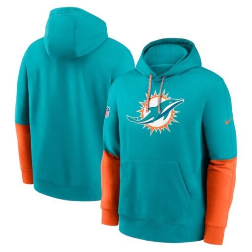 Dolphins 2024 Sideline Club Pullover Hoodie