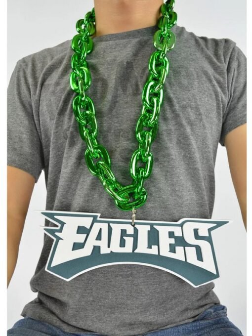 Eagles WinCraft Big Chain Logo Necklace
