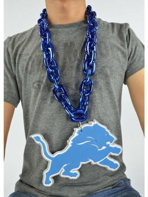 Lions WinCraft Big Chain Logo Necklace