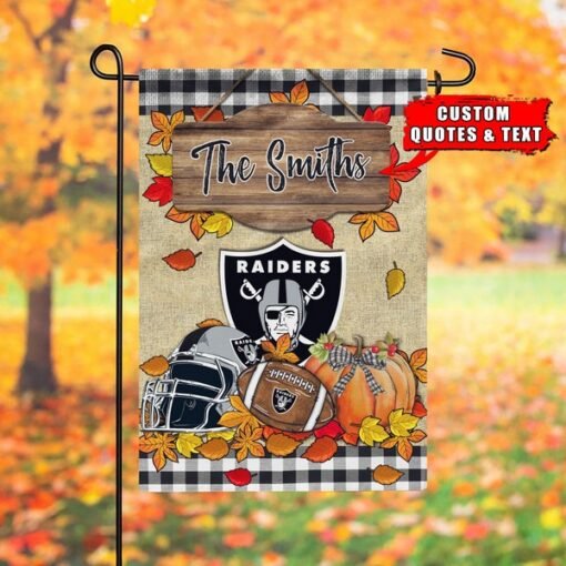 Raiders Custom 'Quote' or 'Text' Flag