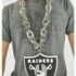 Raiders WinCraft Big Chain Logo Necklace