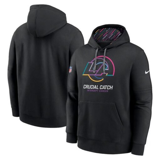 Rams 2024 Crucial Catch Club Pullover Hoodie