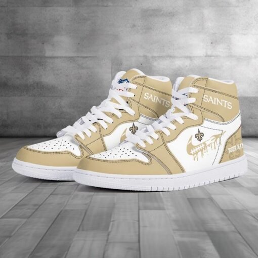 Saints Personalized Air Jordan 1