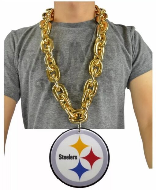 Steelers WinCraft Big Chain Logo Necklace