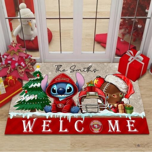 49ers Personalized Doormat
