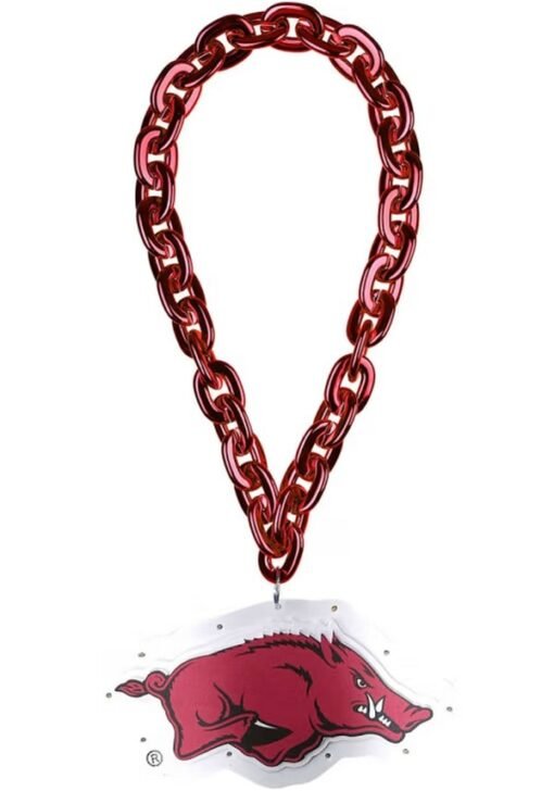 Arkansas Razorbacks WinCraft Big Chain Logo Necklace