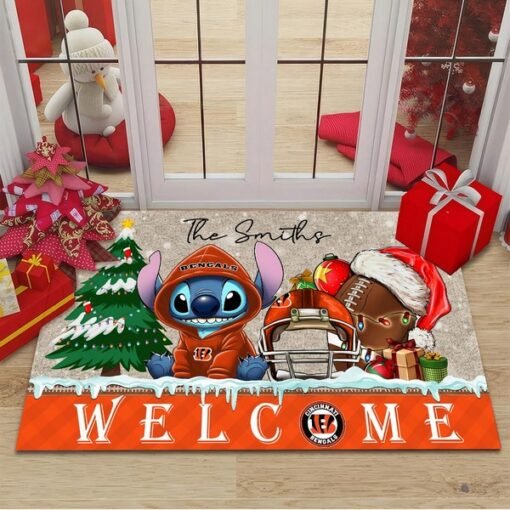 Bengals Personalized Doormat