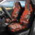 Browns 3D Universal Car Front Seat Cover - SET OF 2