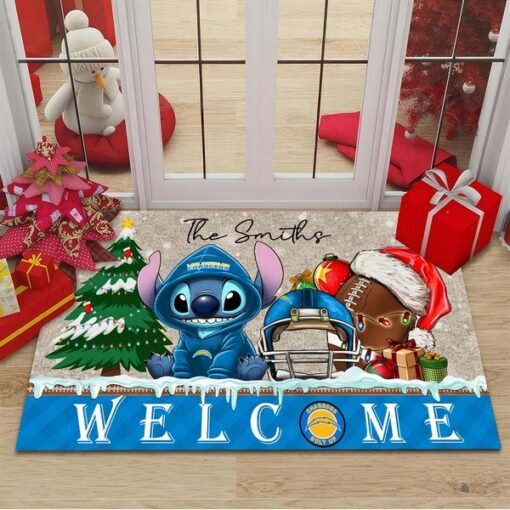 Chargers Personalized Doormat