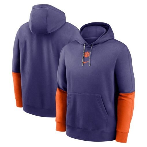Clemson Tigers 2024 Sideline Club Pullover Hoodie