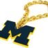 Michigan Wolverines WinCraft Big Chain Logo Necklace