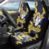 Rams 3D Universal Car Front Seat Cover - SET OF 2